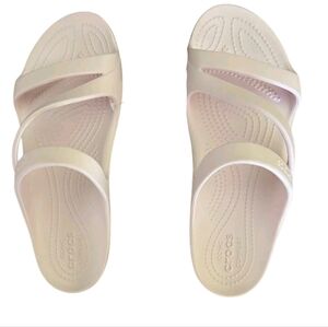Crocs Kadee II Sandal Women's 9 In Pale Pink NEW
